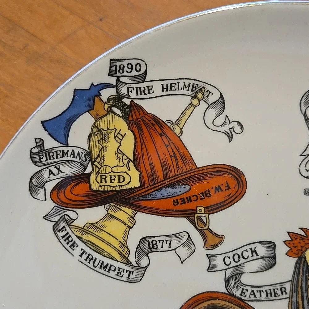 MCM Lipper & Mann Inc. Americana Plate